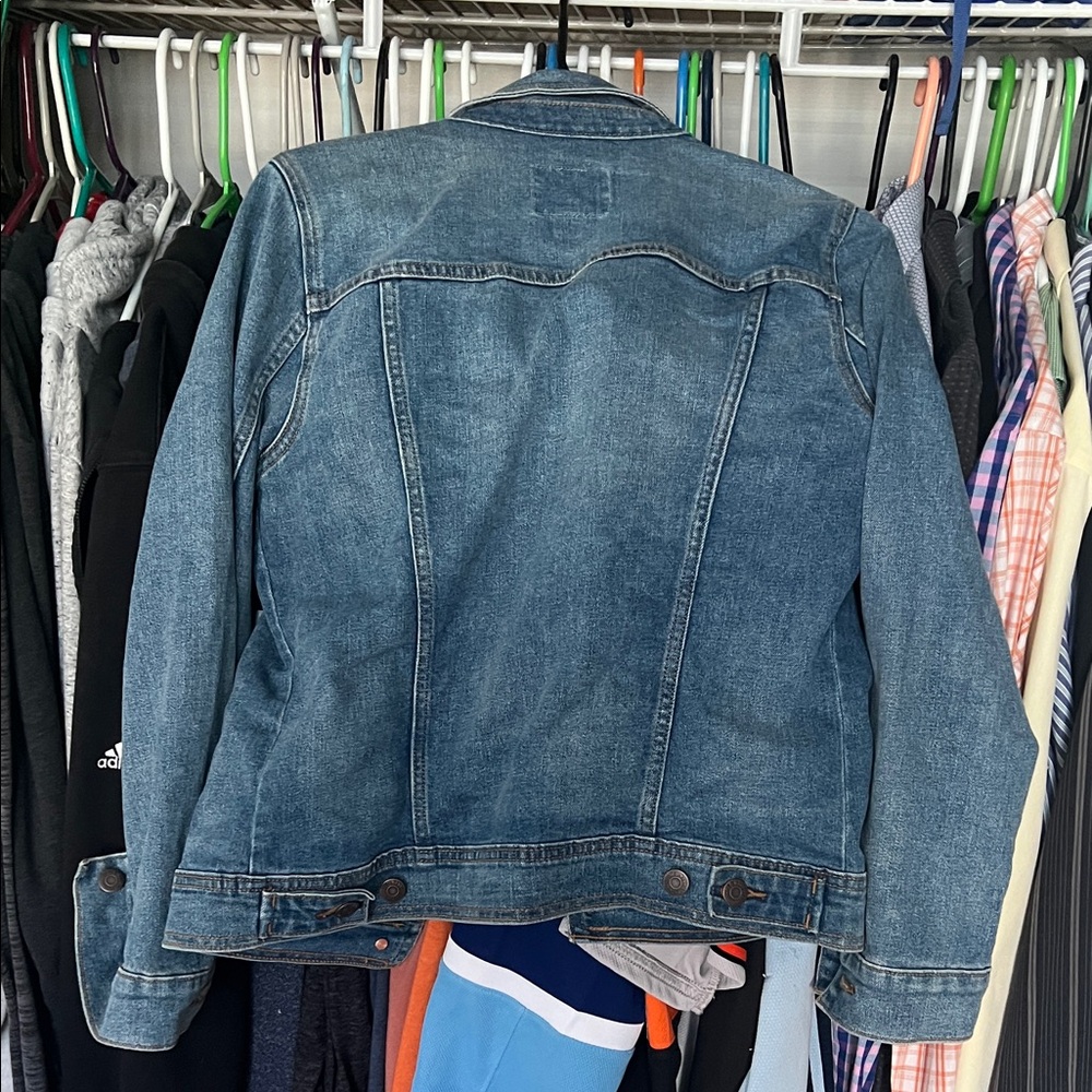 Old Navy Blue Denim Jacket - Picture 3 of 3